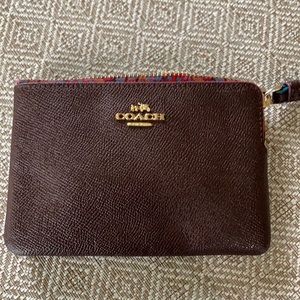 Coach wristlet